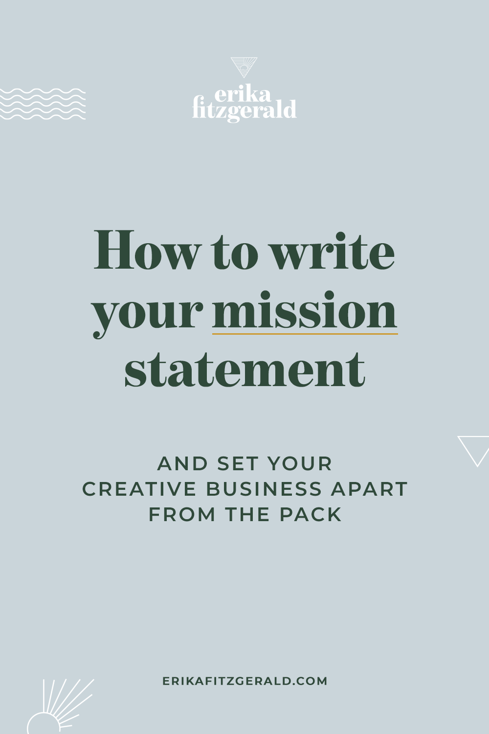 How to write a mission statement for your small business