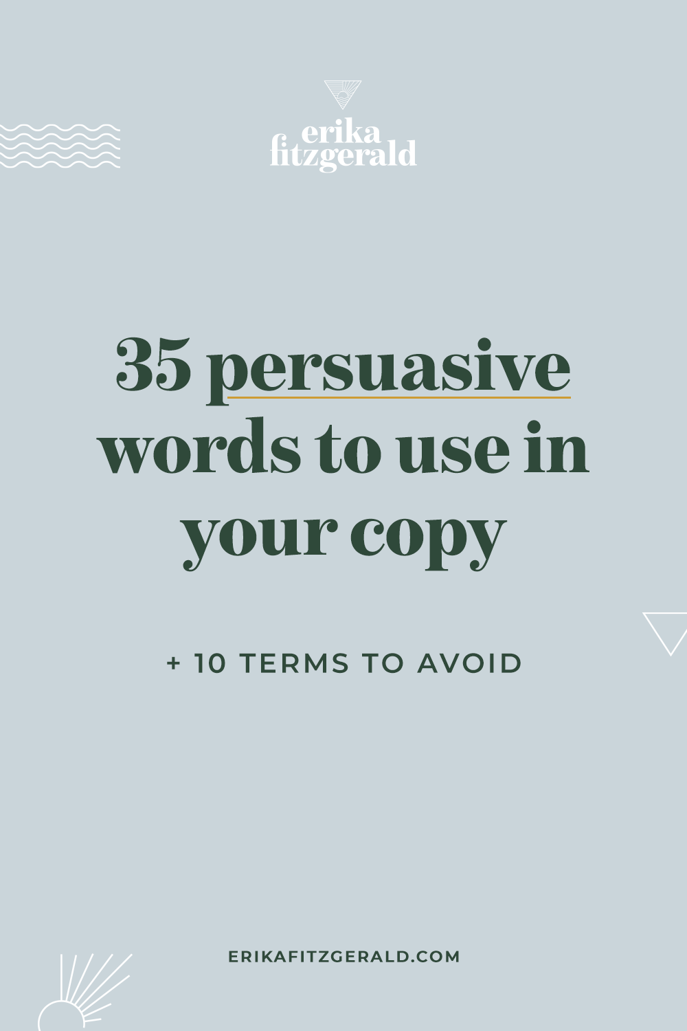 Persuasive words and phrases to use in your copy